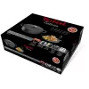 Cepamā panna Tefal Trattoria E2187274 apaļa melna alumīnija 28 cm