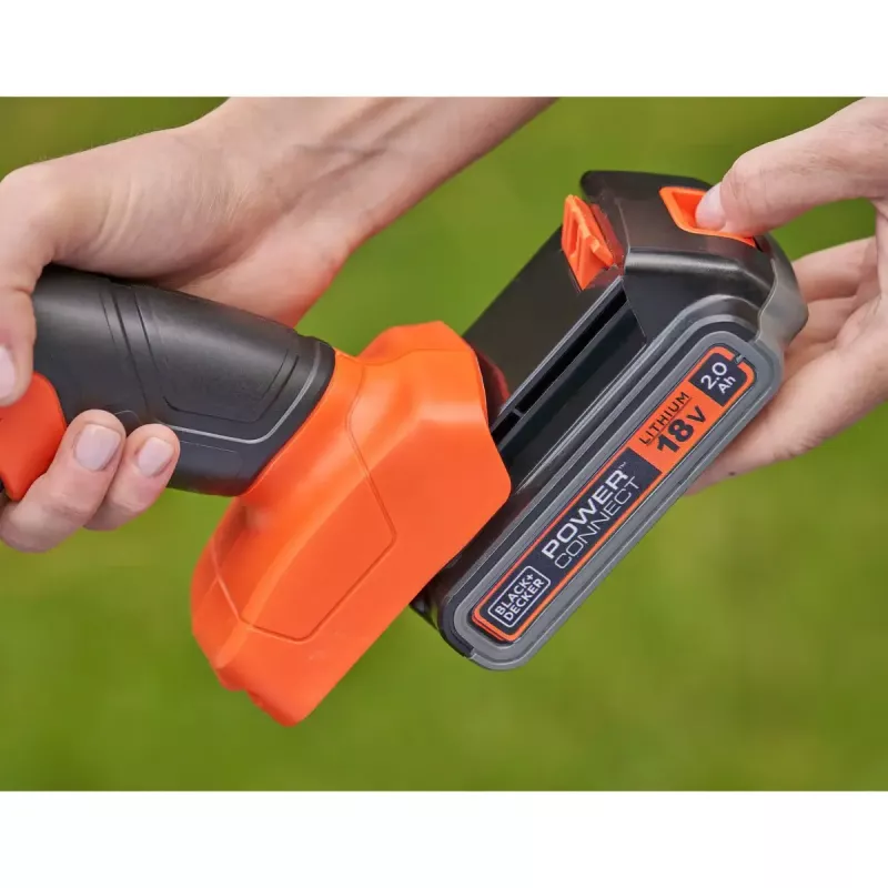 Dzīvžoga šķēres Black & Decker BCSS18D1-QW 18V bezvadu
