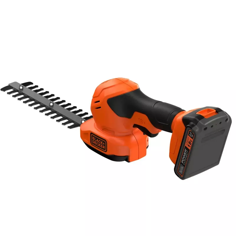 Dzīvžoga šķēres Black & Decker BCSS18D1-QW 18V bezvadu