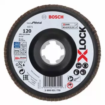 Bosch X571 Best for Metal slīpēšanas disks