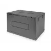 Sienas stiprinājuma tīkla skapis Digitus DN-19 07-U-EC-SW 600x450 mm