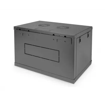 Sienas stiprinājuma tīkla skapis Digitus DN-19 07-U-EC-SW 600x450 mm