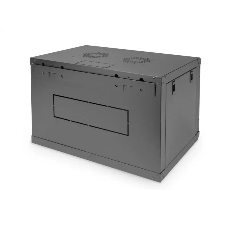 Sienas stiprinājuma tīkla skapis Digitus DN-19 07-U-EC-SW 600x450 mm