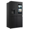 Hisense RQ760N4IFE brīvstāvošs vairāku durvju ledusskapis, 577 L, melns