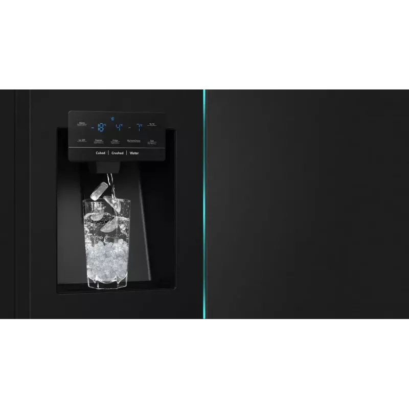 Hisense RQ760N4IFE brīvstāvošs vairāku durvju ledusskapis, 577 L, melns