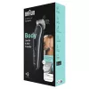 Braun BodyGroomer 5 BG5340 ķermeņa matu griezējs ar SkinShield tehnoloģiju un 2 stiprinājumiem