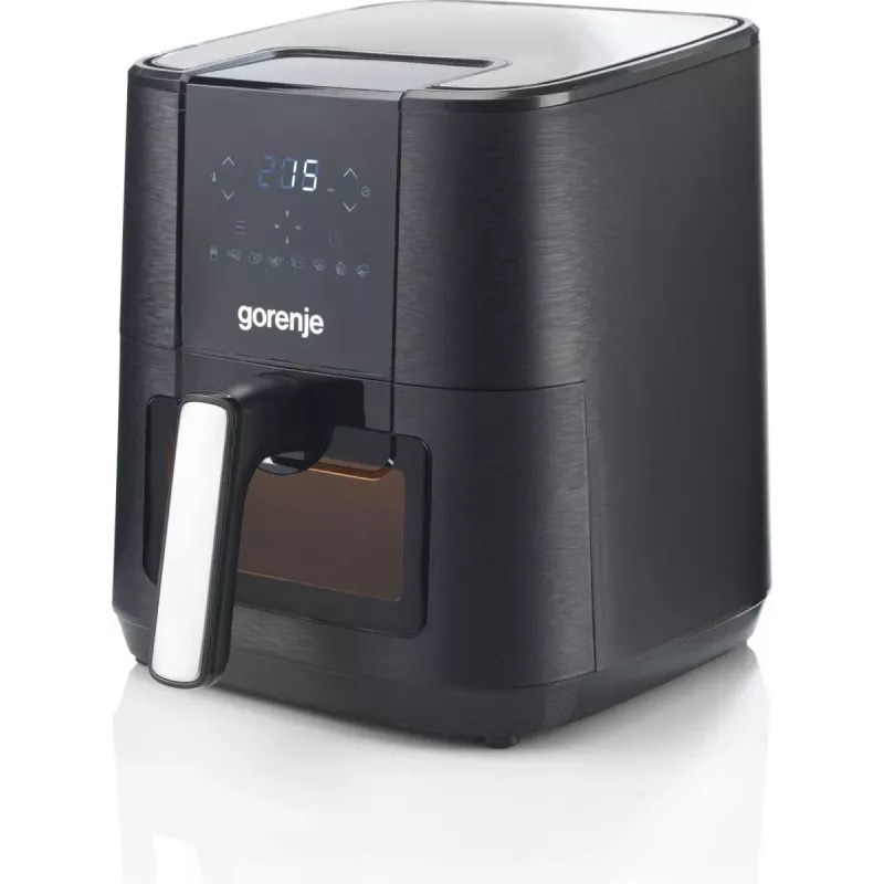 Gorenje AF1350DWB Karstā gaisa fritieris, 5.4 L, 1350 W, melns