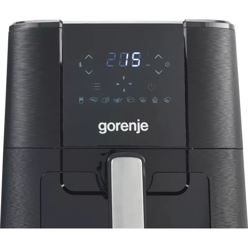 Gorenje AF1350DWB Karstā gaisa fritieris, 5.4 L, 1350 W, melns