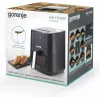 Gorenje AF1350DWB Karstā gaisa fritieris, 5.4 L, 1350 W, melns