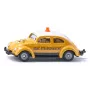 Klasiskā auto modeļa Usorteret VW Beetle ADAC salikts, 78×38×29 mm