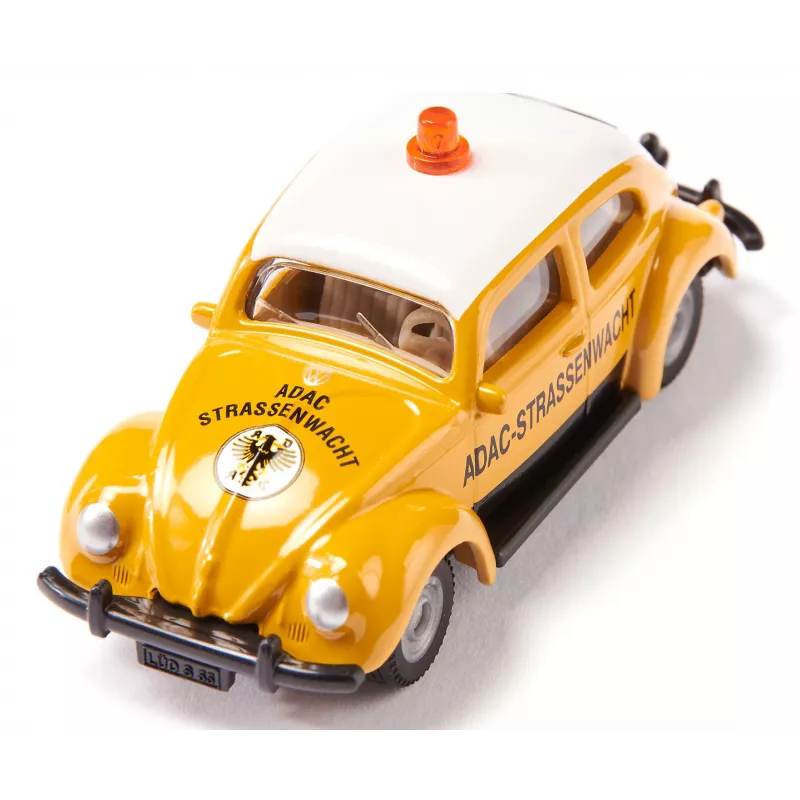 Klasiskā auto modeļa Usorteret VW Beetle ADAC salikts, 78×38×29 mm