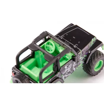 Siku Jeep ‘Big Wheel’ bezceļu auto modelis, salikts