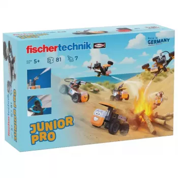 Izglītojošs konstruktors Fischertechnik Junior Pro 576100 – modulārs būvkomplekts STEM mācībām