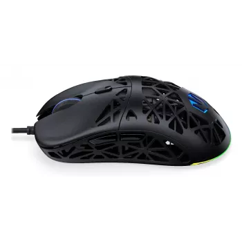 Gaming pele ENDORFY LIV USB Type-A, vadu optiskā, 12000 DPI, abpusēja, 1,8 m kabelis, aRGB apgaismojums, melna
