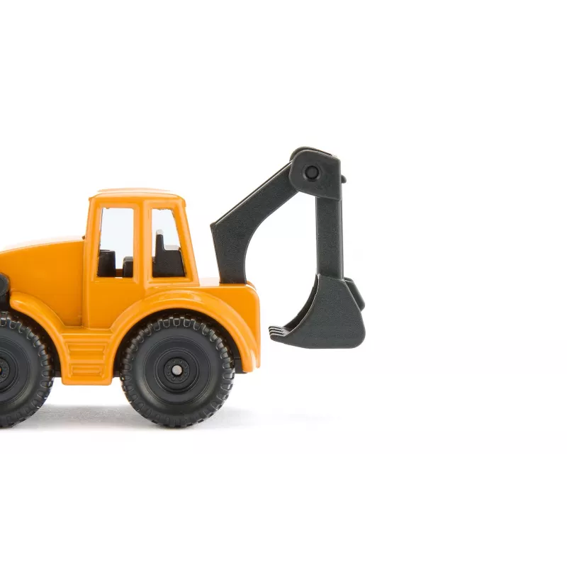 Siku MAN kravas auto ar ekskavatoru-iekrāvēju, 1:87