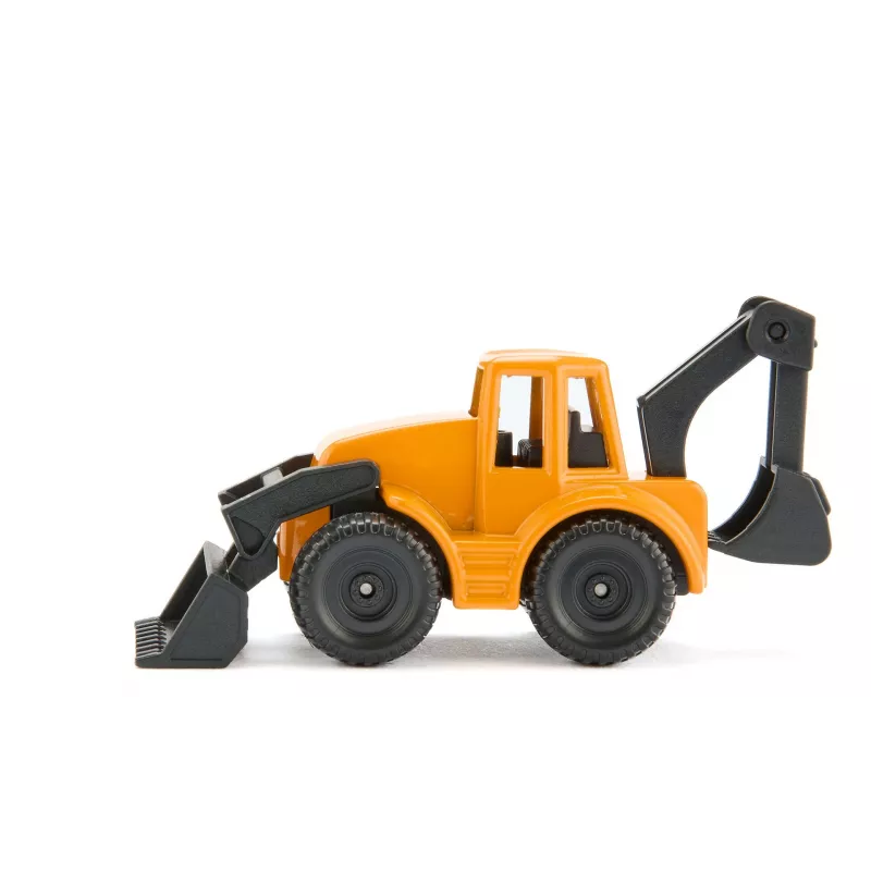 Siku MAN kravas auto ar ekskavatoru-iekrāvēju, 1:87