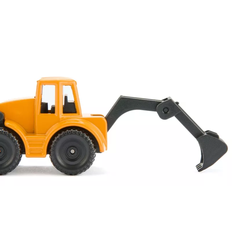 Siku MAN kravas auto ar ekskavatoru-iekrāvēju, 1:87