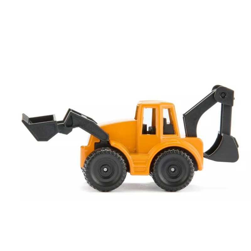 Siku MAN kravas auto ar ekskavatoru-iekrāvēju, 1:87