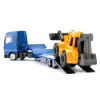 Siku MAN kravas auto ar ekskavatoru-iekrāvēju, 1:87