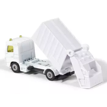 Pašvaldības transportlīdzekļu komplekts Siku Municipal: ceļu slaucītājs un atkritumu mašīna, metāls/plastmasa, balts, vecums 3+