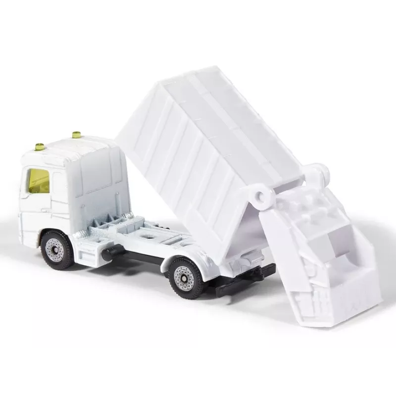 Pašvaldības transportlīdzekļu komplekts Siku Municipal: ceļu slaucītājs un atkritumu mašīna, metāls/plastmasa, balts, vecums 3+