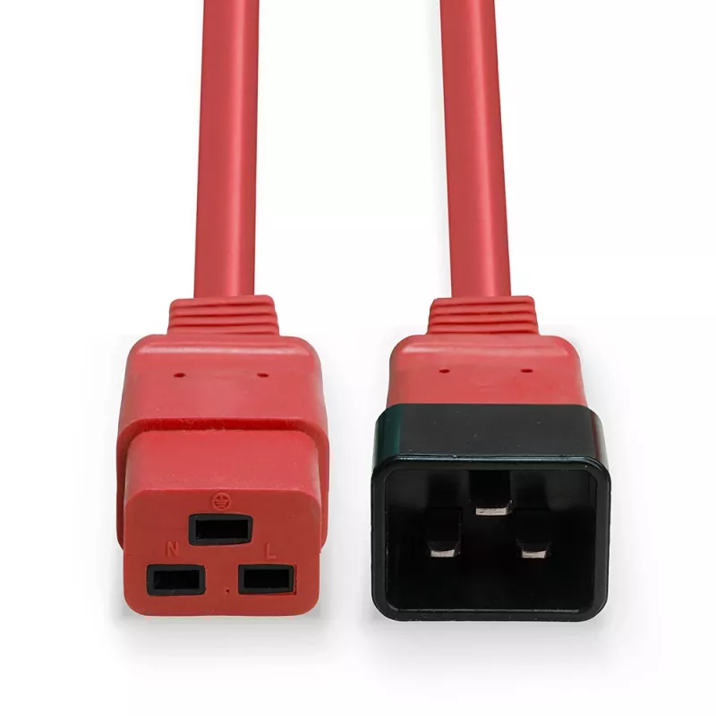 Pagarinātāja kabelis IEC C19 – C20 Lindy 2m