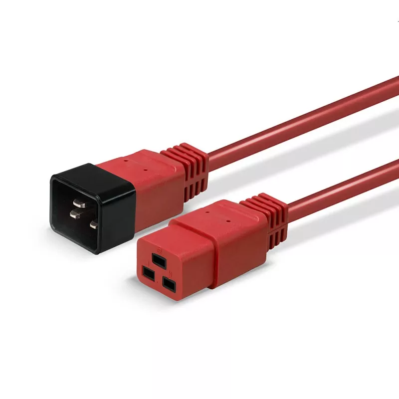 Pagarinātāja kabelis IEC C19 – C20 Lindy 2m
