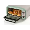 Ariete 3919 Elektriskā cepeškrāsns Vintage, 800W, 10L, dubultstikls, retro, zaļa