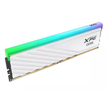 DIMM 32 GB DDR5-6000 (2x 16 GB) Dual-Kit, Arbeitsspeicher weiß, AX5U6000C3616G-DTLABRWH, XPG Lancer Blade RGB, INTEL XMP, AMD EXPO