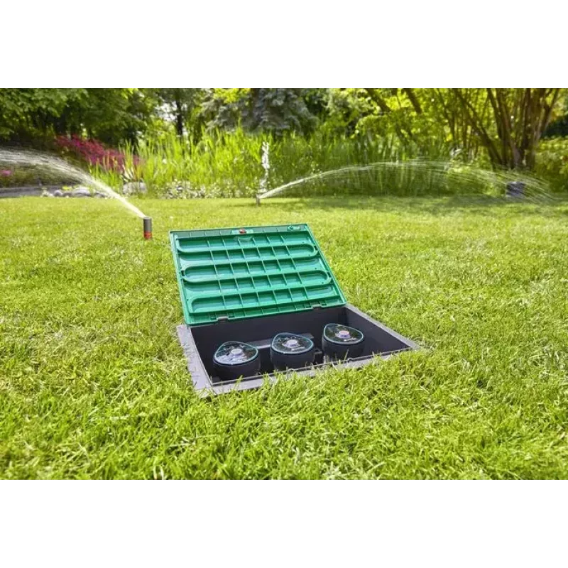 GARDENA vārstu komplekts 1286-20 (3 vārsti + Valve Box V3)