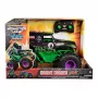 Monster Jam Smash & Bash Grave Digger attālvadības briesmonis, mērogs 1:15, salabojams, iekštelpām un ārā, 4+ gadi