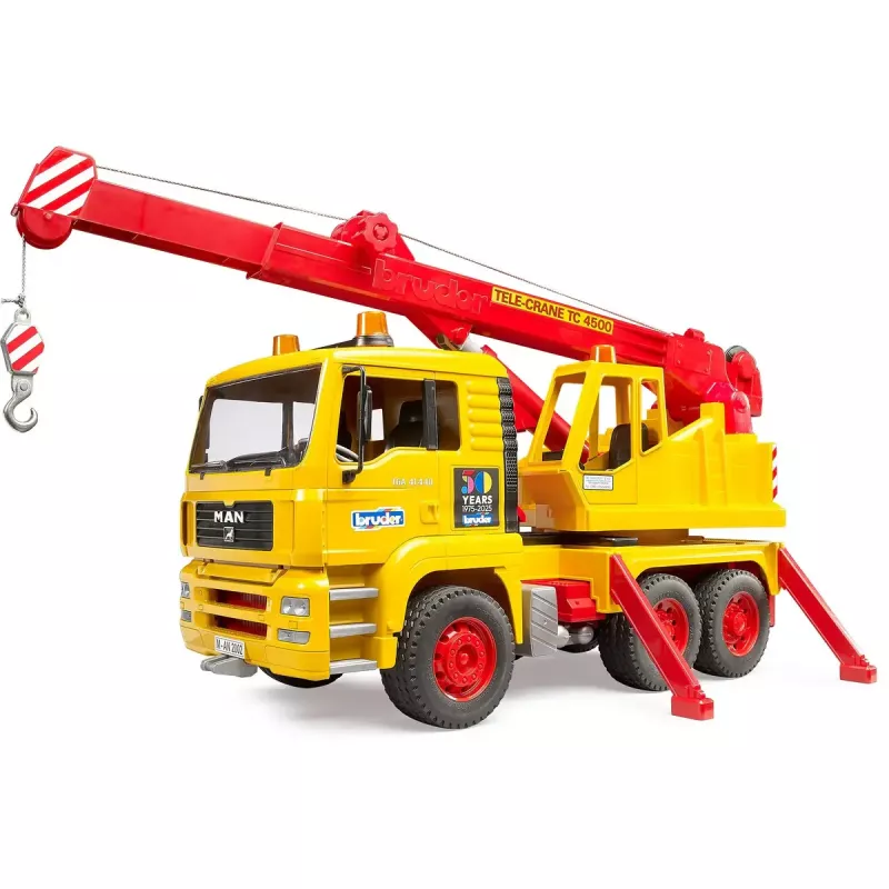 BRUDER MAN TGA celtņa kravas auto modelis 01054, rotaļu auto mērogā 1:16