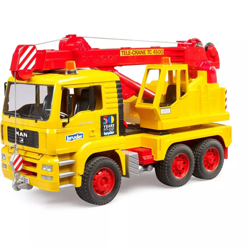 BRUDER MAN TGA celtņa kravas auto modelis 01054, rotaļu auto mērogā 1:16