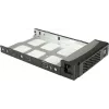 Servera korpuss INTER-TECH IPC 4U-4708 — 4U, melns, ATX/PS2 barošanas bloks, 4x priekšējie 80mm ventilatori, 2x aizmugurējie 80mm ventilatori, 2.5/3.5 collu HDD