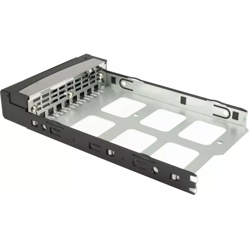 Servera korpuss INTER-TECH IPC 4U-4708 — 4U, melns, ATX/PS2 barošanas bloks, 4x priekšējie 80mm ventilatori, 2x aizmugurējie 80mm ventilatori, 2.5/3.5 collu HDD