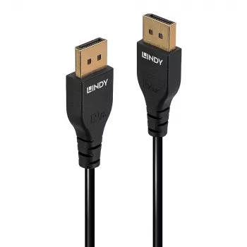 Lindy 2 m Slim DisplayPort 1.4 kabelis