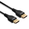 Lindy 1m Slim DisplayPort 1.4 kabelis, 1 m, DisplayPort, DisplayPort, tēviņš, tēviņš, 7680 x 4320 pikseļi