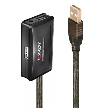 Lindy 10m USB 2.0 aktīvais pagarinātāja centrs