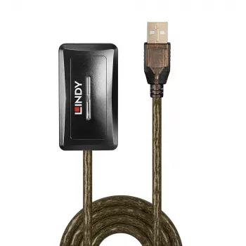 Lindy 10m USB 2.0 aktīvais pagarinātāja centrs
