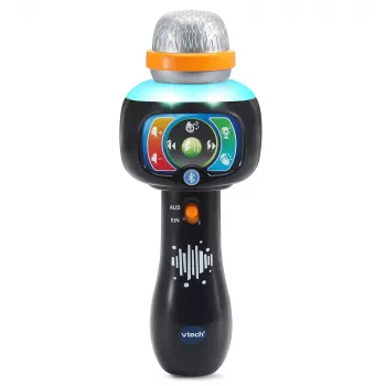 VTech Baby burvju dziedāšanas mikrofons, rotaļlieta, 2 gadi, AAA, 200 g, melns