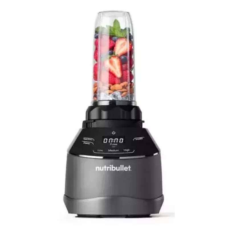 NutriBullet Triple Prep System NBF580B blenderis un virtuves kombains, 1500 W, melns
