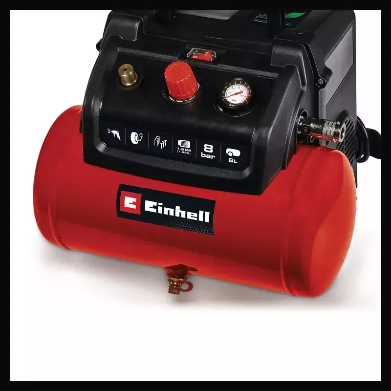Gaisa kompresors Einhell TC-AC 190/6/8 OF 190 l/min 8 bar