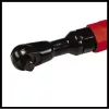 Einhell TC-PR 68 pneimatiskā ratčeta uzgriežņu atslēga, 1/2", 68 Nm, 6,3 bar, M10, komplektā 7 galvas un kofers, sarkana/melna