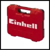 Einhell TC-PR 68 pneimatiskā ratčeta uzgriežņu atslēga, 1/2", 68 Nm, 6,3 bar, M10, komplektā 7 galvas un kofers, sarkana/melna