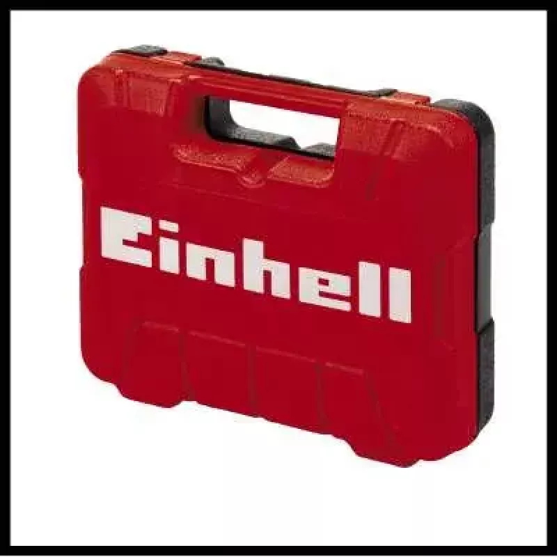 Einhell TC-PR 68 pneimatiskā ratčeta uzgriežņu atslēga, 1/2", 68 Nm, 6,3 bar, M10, komplektā 7 galvas un kofers, sarkana/melna
