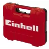 Einhell TC-PR 68 pneimatiskā ratčeta uzgriežņu atslēga, 1/2", 68 Nm, 6,3 bar, M10, komplektā 7 galvas un kofers, sarkana/melna