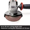 Leņķa slīpmašīna Einhell Power X-Change TE-AG 18/115-2 Li - Solo 18 Volt