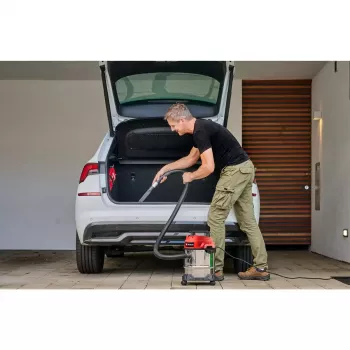 Slapjās un sausās tīrīšanas putekļsūcējs EINHELL TC-VC 1812/1 S 1200W 12L slapjai un sausai tīrīšanai