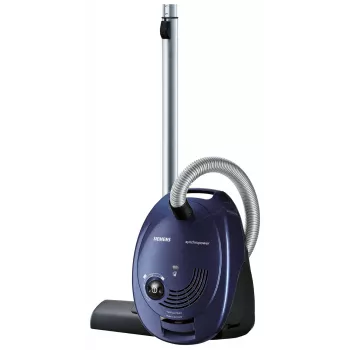 Siemens VS06A111 putekļsūcējs, 600 W, cilindrisks, sausa tīrīšana, putekļu maiss 4 L