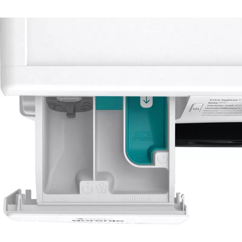 Gorenje WPNEI84A1TS veļas mazgājamā mašīna, priekšējā ielāde, 8 kg, 1400 apgr./min, balta